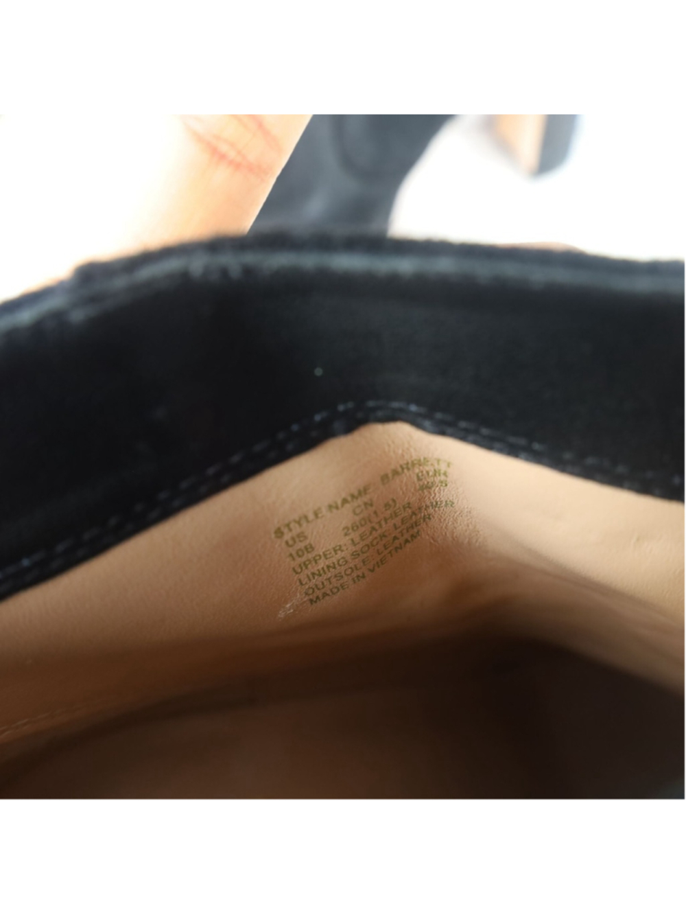 Kate Spade NY Barrett Suede Heel Boots Black 10 - Picture 14 of 16